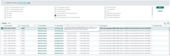 What is Aruba client match?