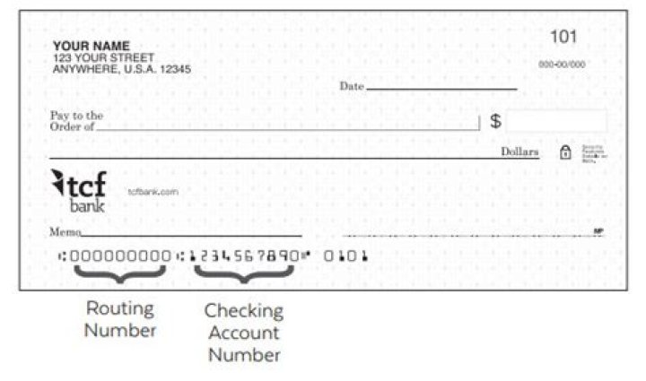 What is my TCF routing number?