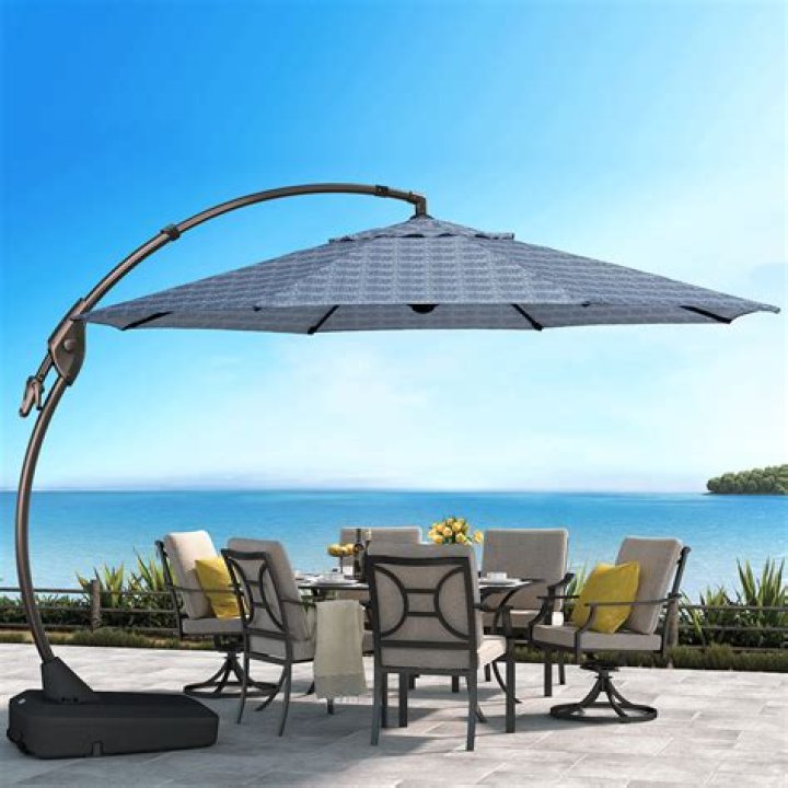 What is offset patio umbrella?