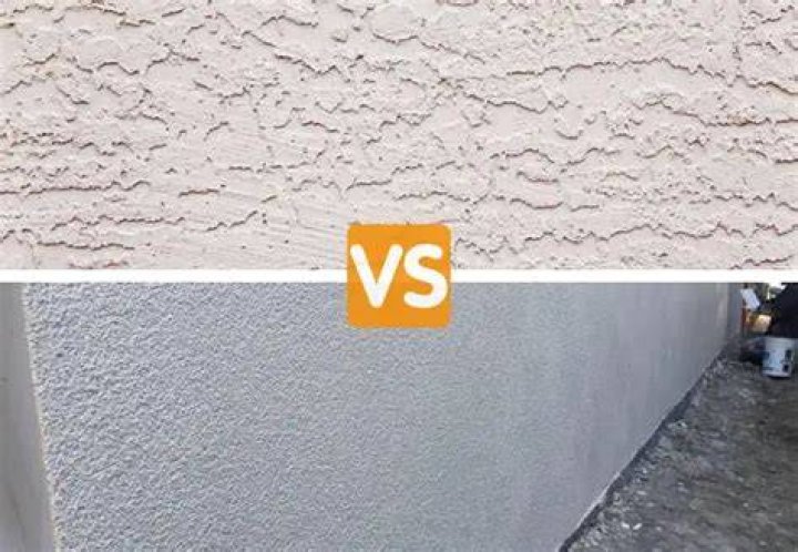What is the difference between stucco and Dryvit?