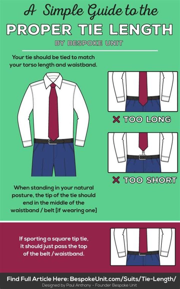 What length tie should I buy?