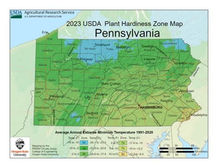 What zone is PA for planting?