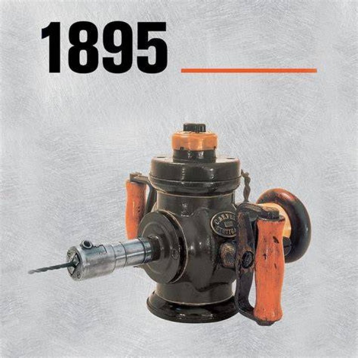 When was the hand drill invented?