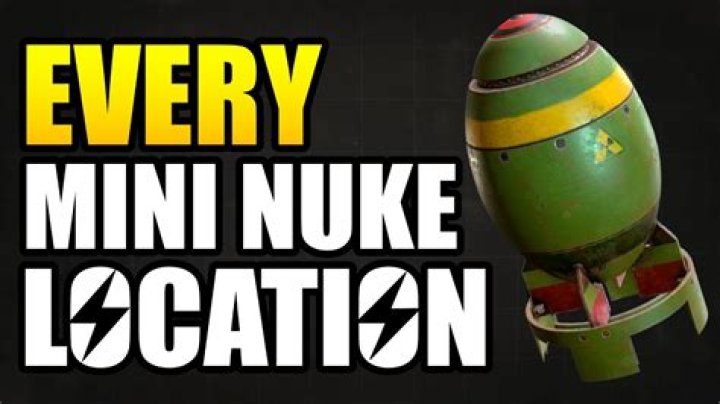 Where can you get mini nukes in Fallout 4?