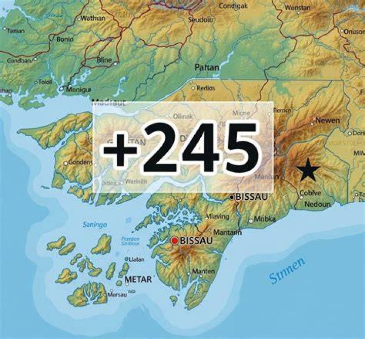 Where is the 245 area code?