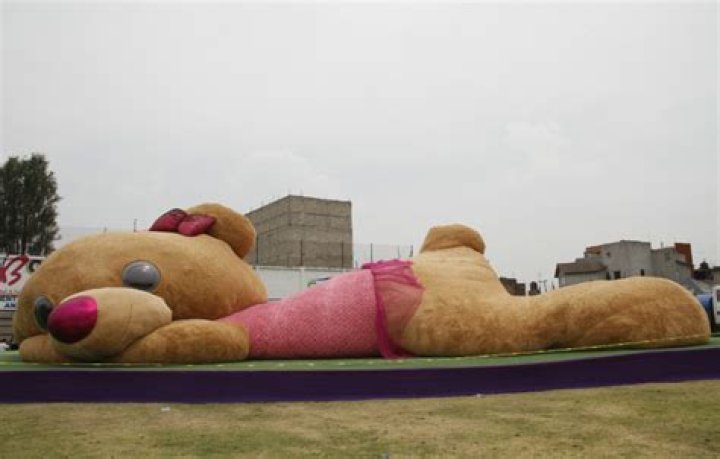 Where is the world’s largest teddy bear?