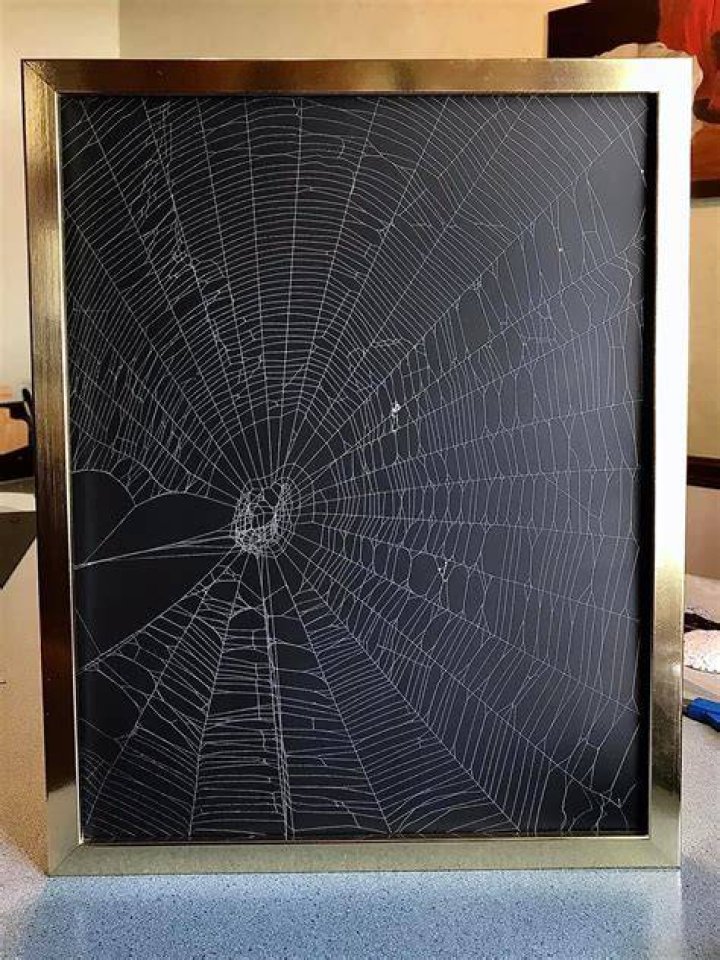 Why does spray paint spider web?